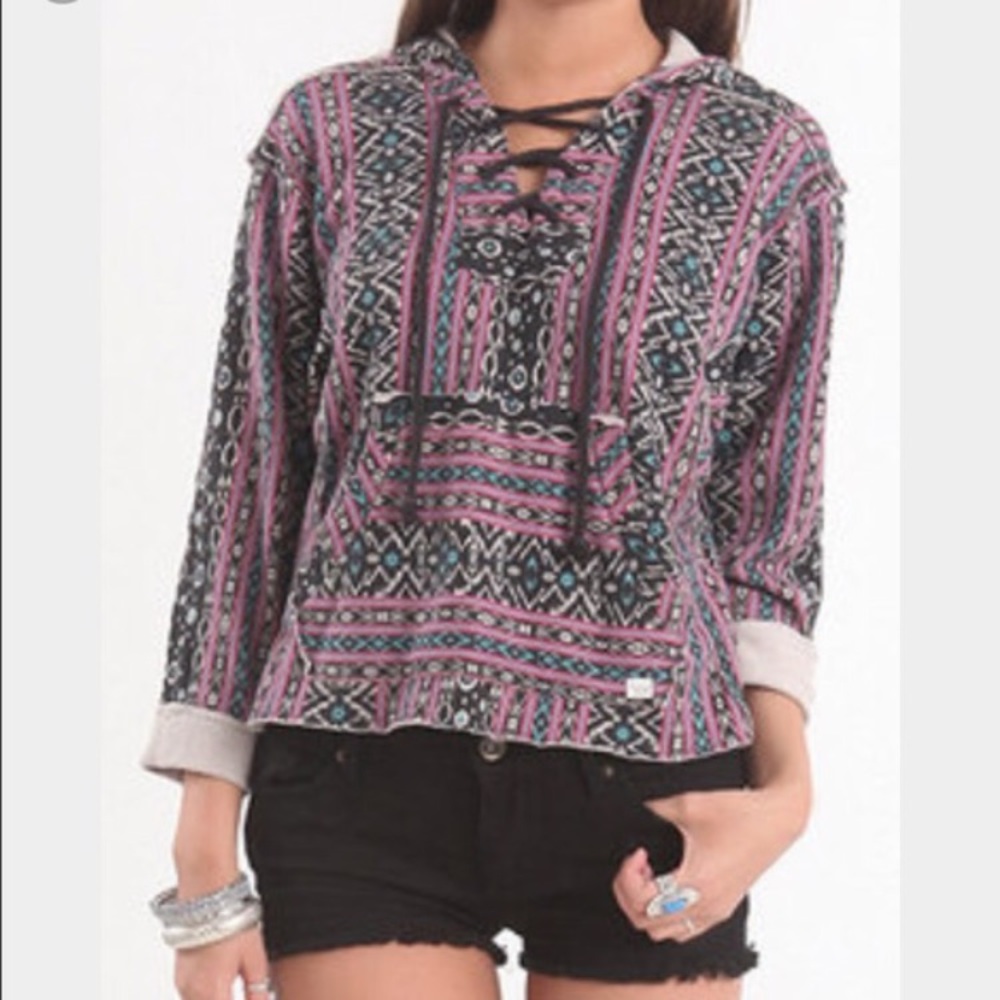 Billabong Lace Up Hoodie